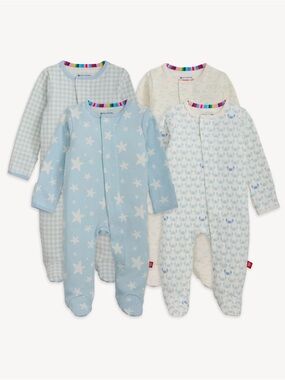 NWT Magnetic 4-Pack Footie